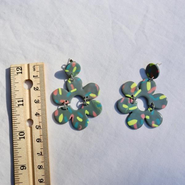 Floral Statement Earrings picture