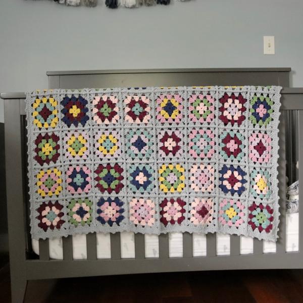 Granny Square Blanket picture