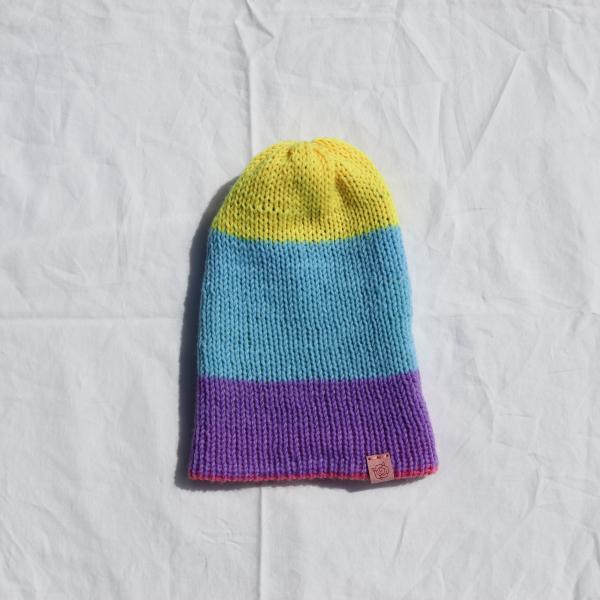 Knitted Reversible Beanie picture