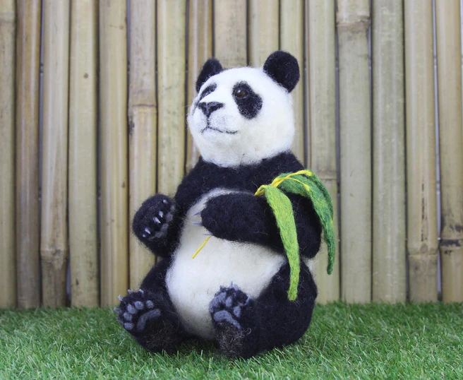 Pepe the Panda | Needle Felting Kit picture