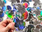 Ritual holographic sticker