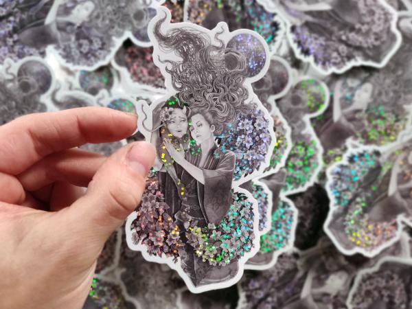 Ritual holographic sticker picture