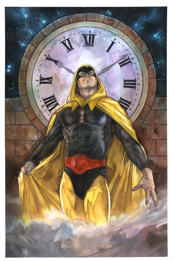 HOURMAN signed print