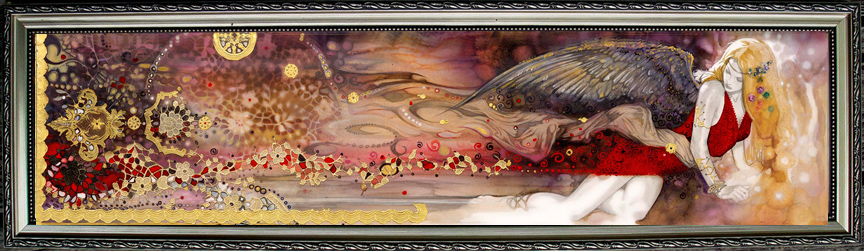 VENUS Beautiful Framed Giclee on canvas picture