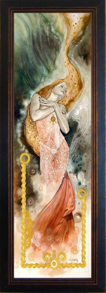 ESSENCE (soul)- Beautiful Framed Giclee on canvas picture