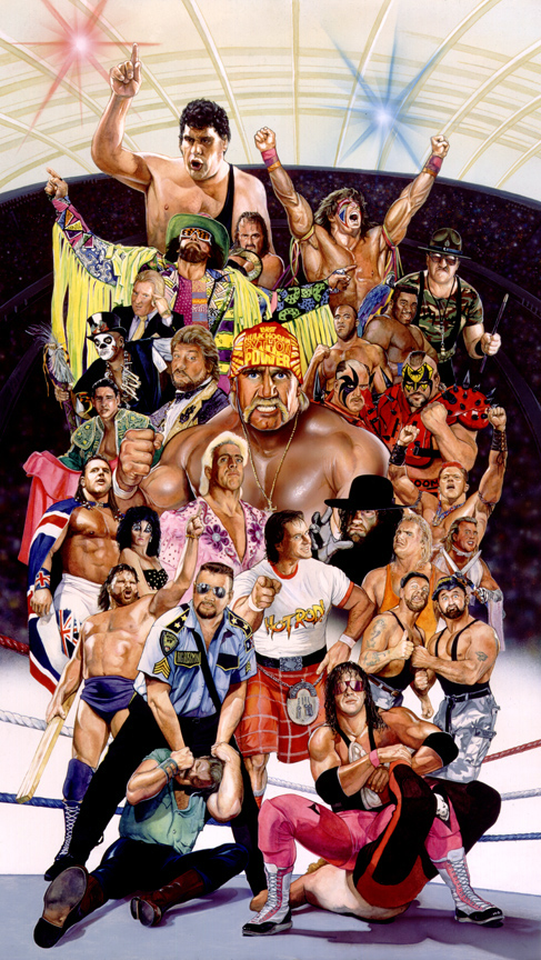 WWE LEGENDS print