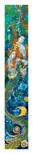 Depths of Love- Mermaid signed archival print picture