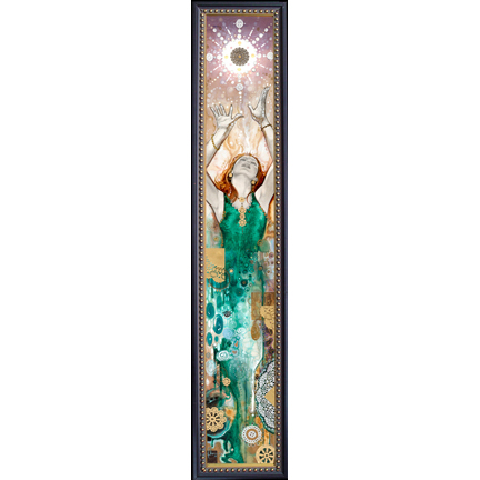 RADIANCE- Beautiful Framed Giclee on canvas picture