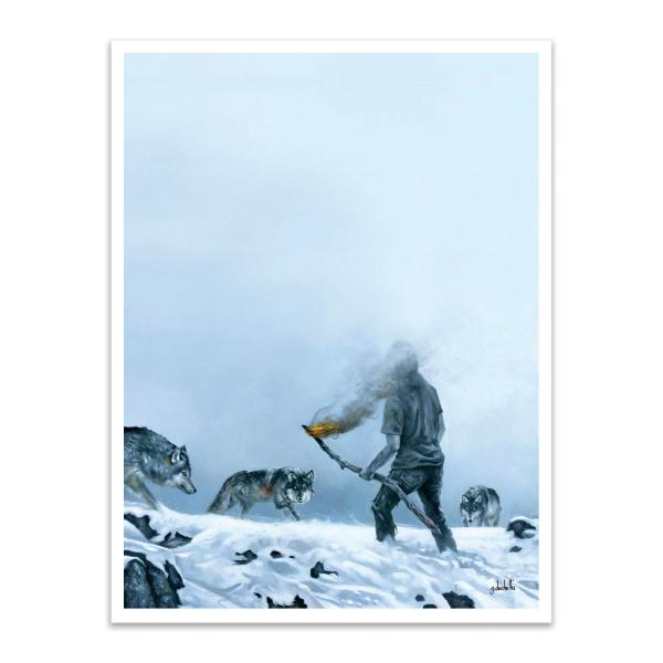 Into the Tundra - Art Print