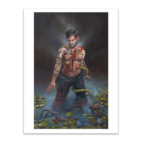 Shuffling - Art Print