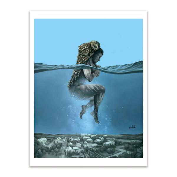DEATH COMPASS - Art Print