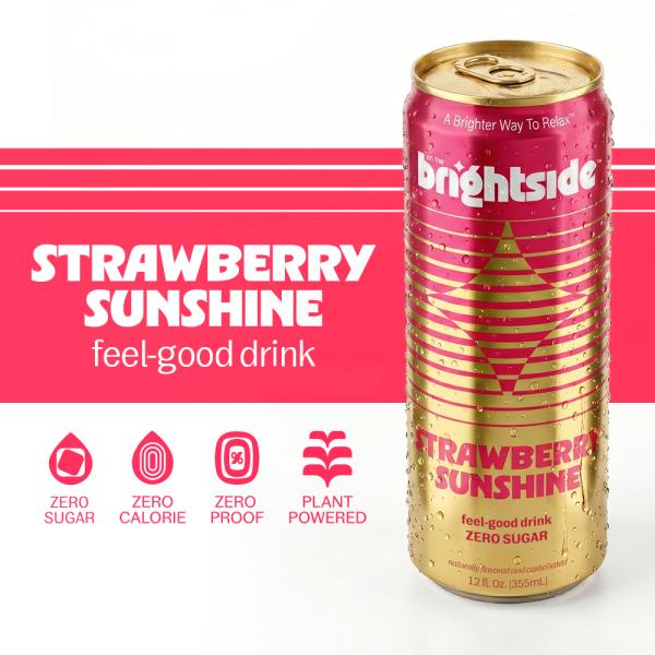 On the Brightside - Strawberry Sunshine - 12pk