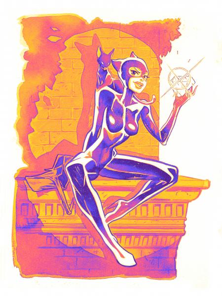 Catwoman Print picture