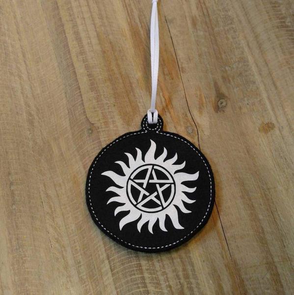 Supernatural Antipossession Felt Ornament picture