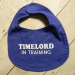 Timelord In Training Doctor Who Bib