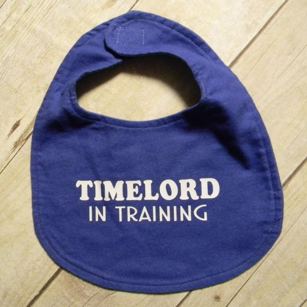 Timelord In Training Doctor Who Bib picture