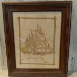 Minas Tirith Laser Engraved Wood INSERT