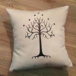 Tree of Gondor Small Pillow