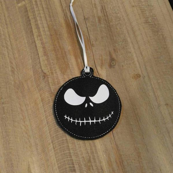 Jack Skellington Felt Ornament