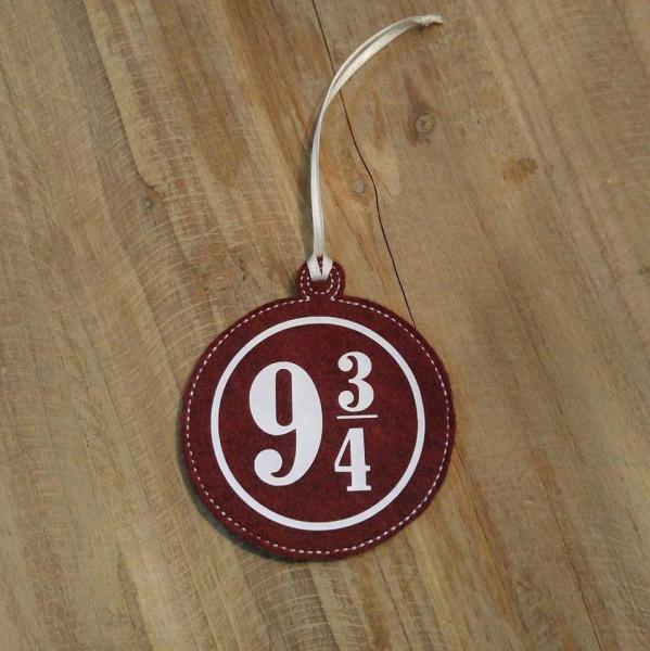 Platform 9 3/4 Felt Ornament