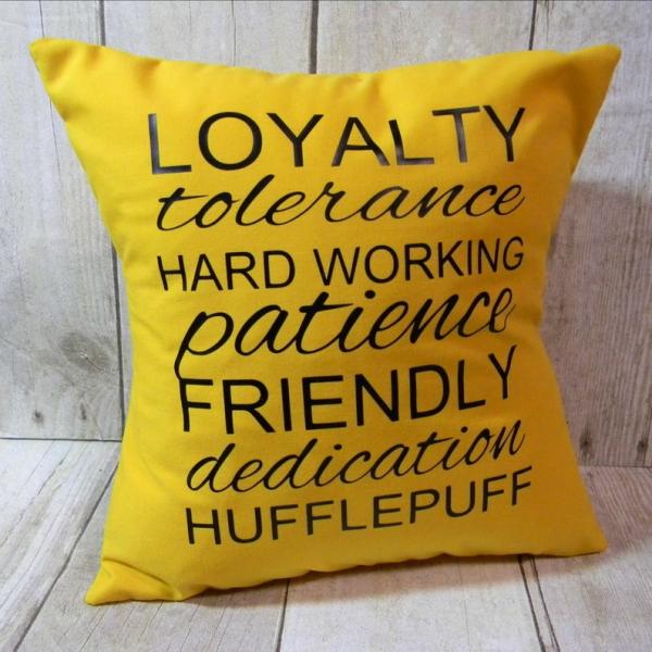 Hufflepuff Small Pillow picture