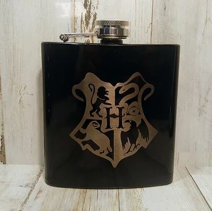 Hogwarts Crest Flask