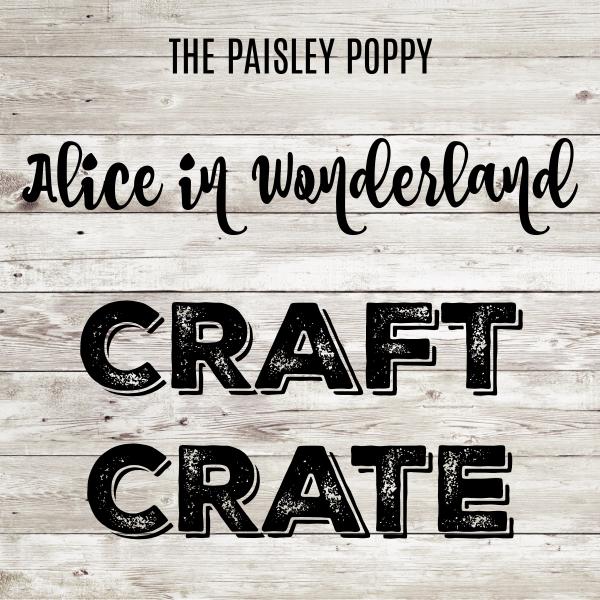 Alice in Wonderland Craft Crate Mystery Boox picture