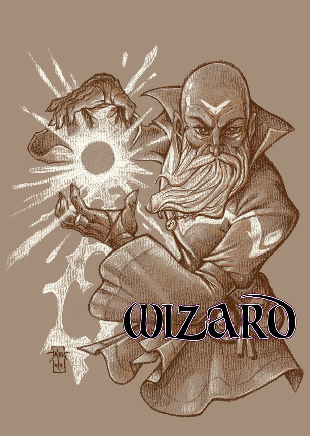 Classic Classes T-Shirt: Wizard picture