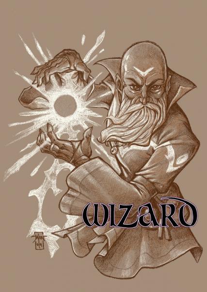 Classic Classes T-Shirt: Wizard picture