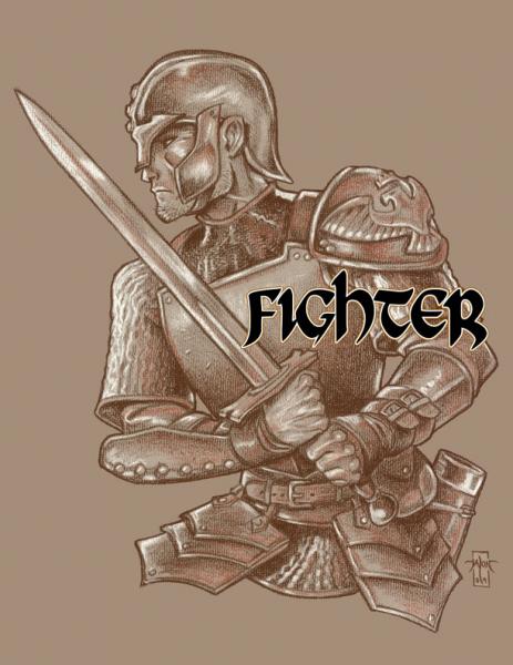 Classic Classes T-Shirt: Fighter picture