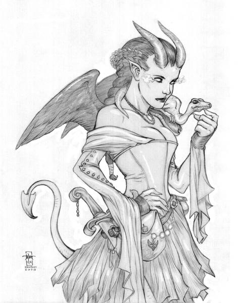 Tiefling Spellcaster picture