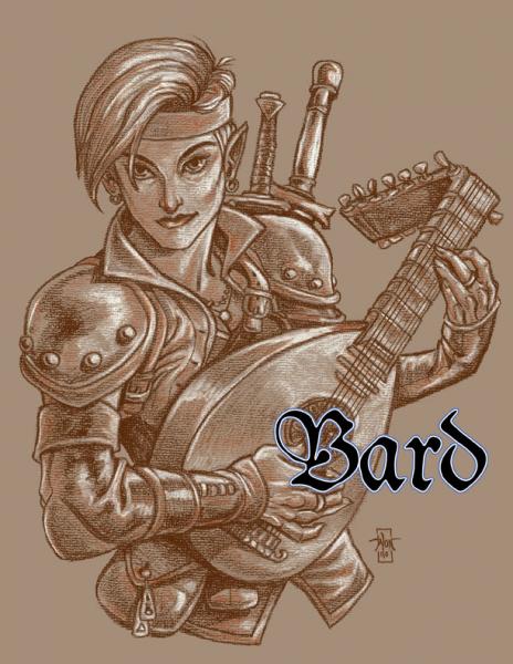 Classic Classes T-Shirt: Bard picture