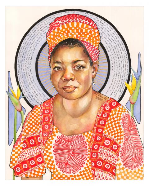 Maya Angelou picture