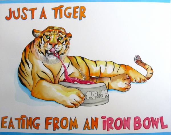 Iron Bowl Tiger picture