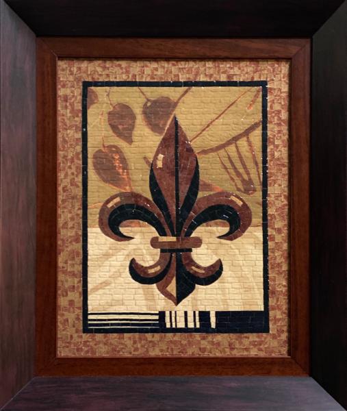 Fleur de lis / Rust