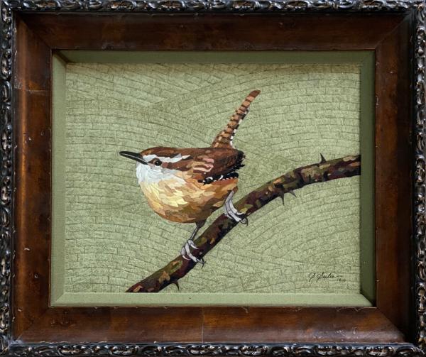 Perched - Mosaic giclee 4/50