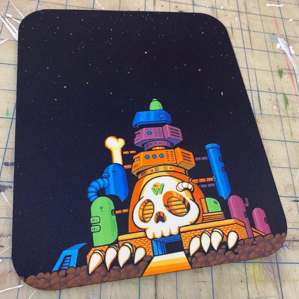 Mega Man 3 Wily's Castle - Limited Edition Studio Pen Pen Mouse Pad picture