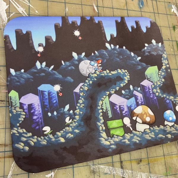 Cave of Chomp Rock - Limited Edition Studio Pen Pen Mouse Pad