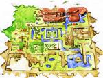 Zelda: A Link to the Past Map Limited Edition Tribute Archival Watercolor Print