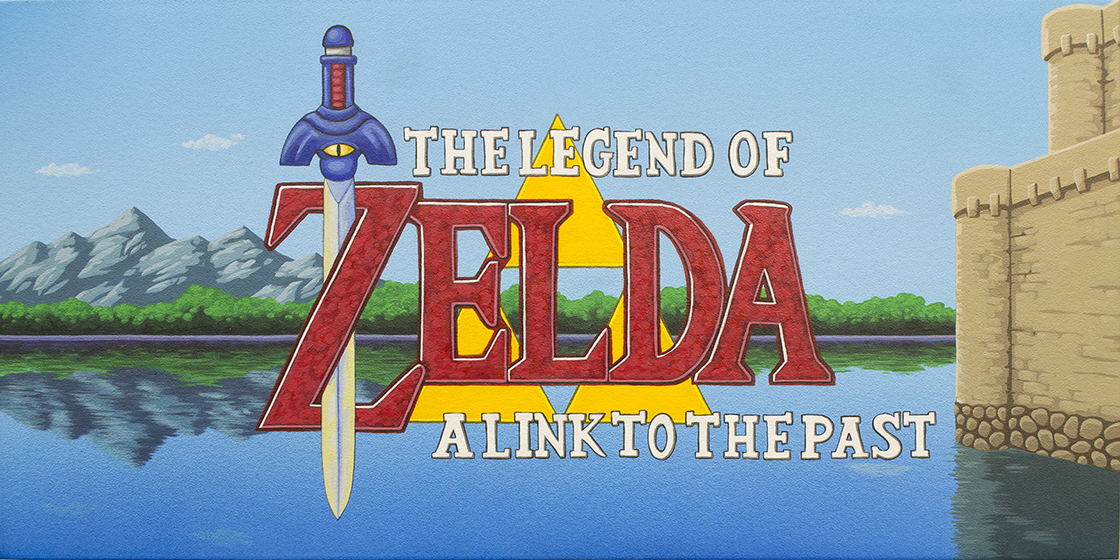 Zelda aLttP Series: Title Screen - Sacred Grove - Kakariko Village picture