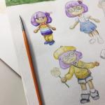 Animal Crossing Custom Watercolor Art Commission Based