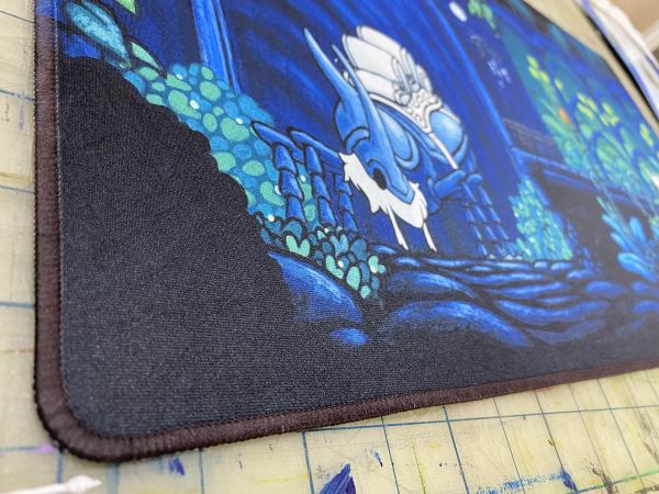 Limited Edition Hollow Knight "Queen's Garden" - Extended Gaming Mat- 14x24 inches picture