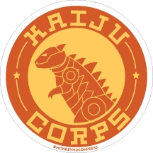 Kaiju Corps Logo/Patch - Vinyl Sticker