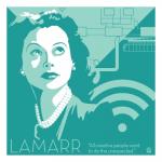 Hedy Lamarr - Eureka Giclee 6x6 Print