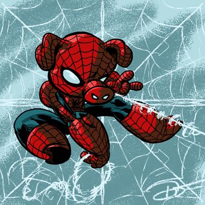 Spider-Ham 8X8 Art Print picture