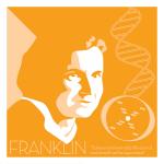 Rosalind Franklin - Eureka Giclee 6x6 Print