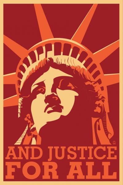 And Justice For All Postcards - 10 pack picture