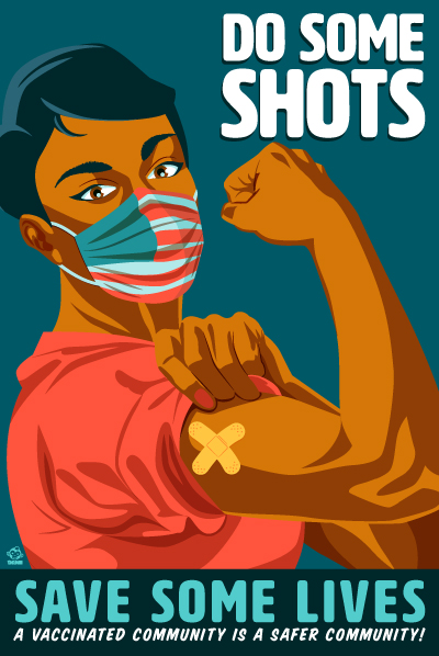 Do Some Shots Vaccine Poster - 12x18 POPaganada Print picture