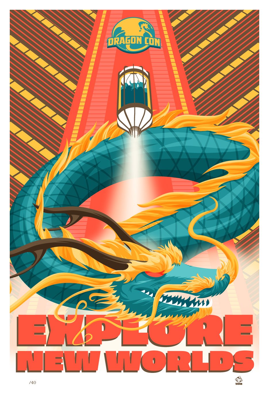 DragonCon 13x19 Limited Edition Giclee Eventeny