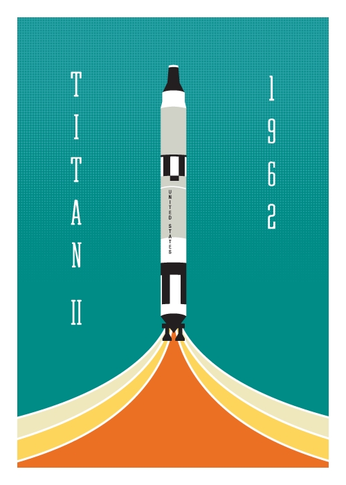 Titan II 5x7 Giclee Print picture